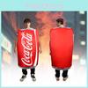 Cocacola Adult Inflatable Suit Cosplay Fancy Dress Costume Party Halloween Gift
