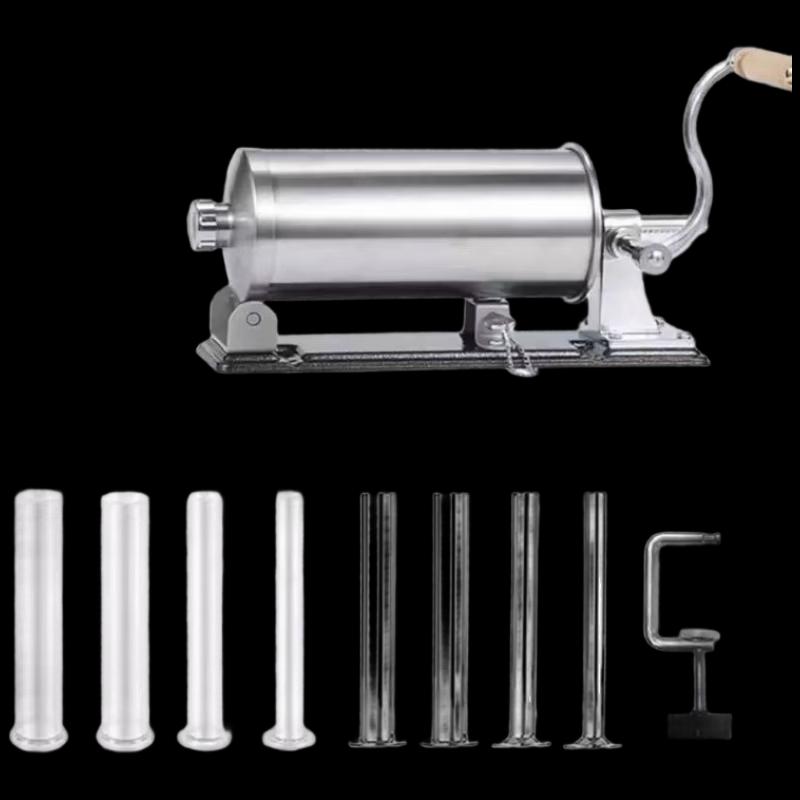 Ruhan Manual Stainless Steel Sausage Maker & Meat Grinder