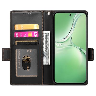 DF-010 For Oppo K12/OnePlus Nord CE4 5G Stand Case Anti-Drop PU Leather Wallet Phone Cover