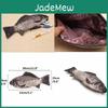 Fish Bag Pen Shape Realistic Makeup Pouch Pen Pencil Case With Zipper