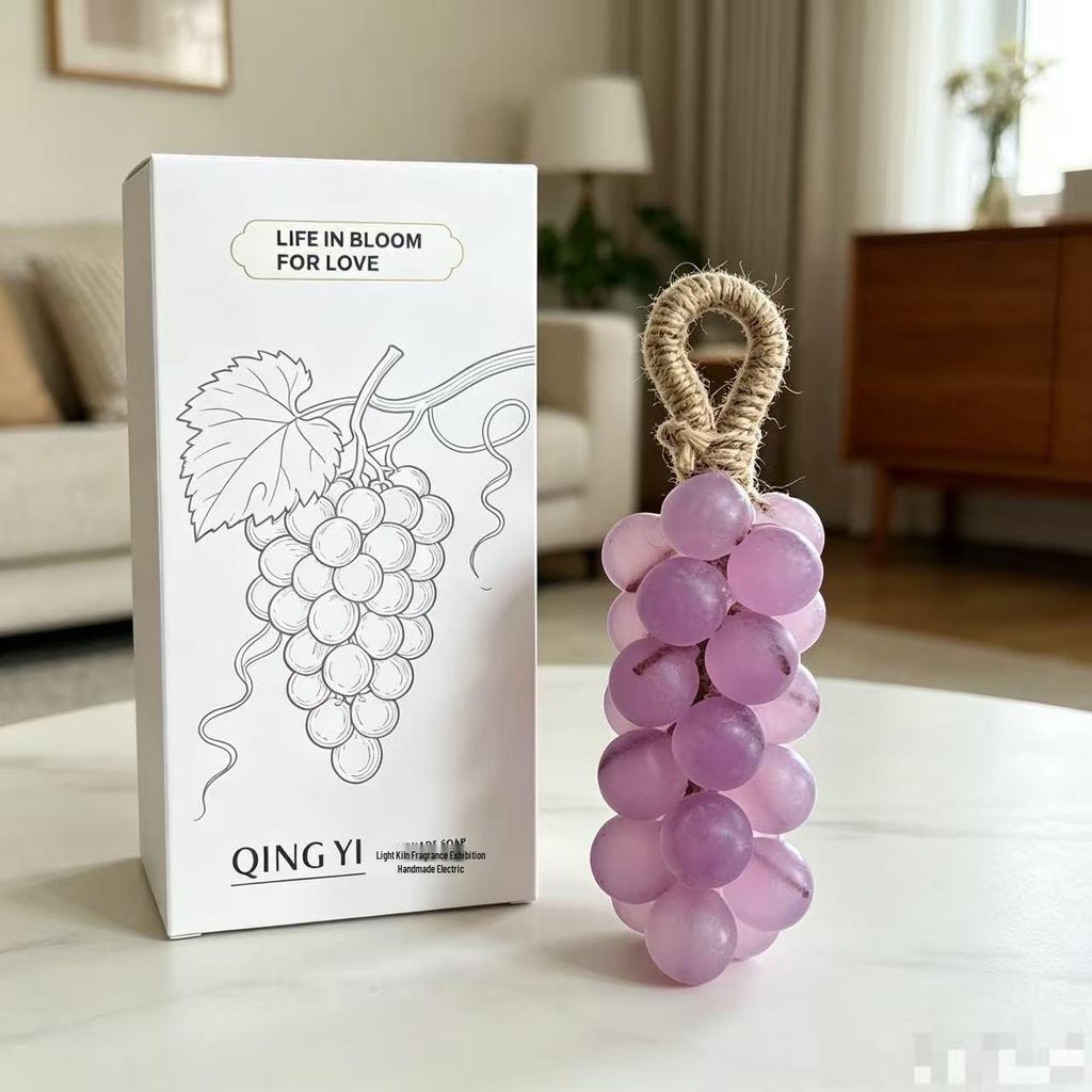 Kristalltraube Aromatherapie Seife - Langanhaltend Duftend Handgemacht Festival Geschenk Souvenir