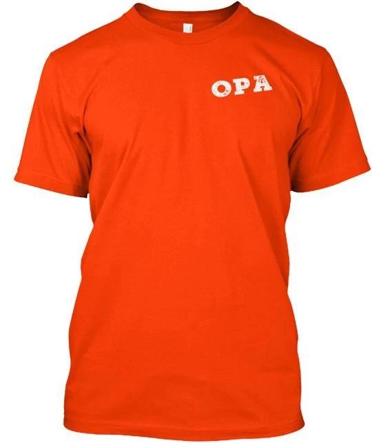 Only The Best Dads Get Promoted To Opa TTshirt Made in the USA Size S to 5XL S