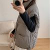 Fashion Winter Warm Vest Woman Sleeveless Parka Casual Thick Women's Jackets