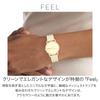 Watch Feel Gold Dial Stainless Steel Bracelet 25100035 [Calvin Klein] Ladies' [Authorized Import]