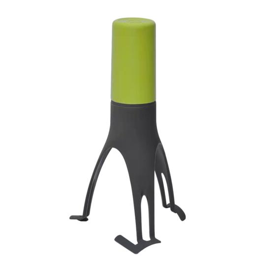 Automatisk omrörare för matlagning 3 hastighetsinställningar Äggvisp med värmebeständiga paddlar Handsfree Förhindrar bränning & fastbränning Risotto-omrörare