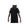 Jordan Dri-Fit Solid Logo Short Sleeve Polo Shirt Men Tops Black DZ0540-010