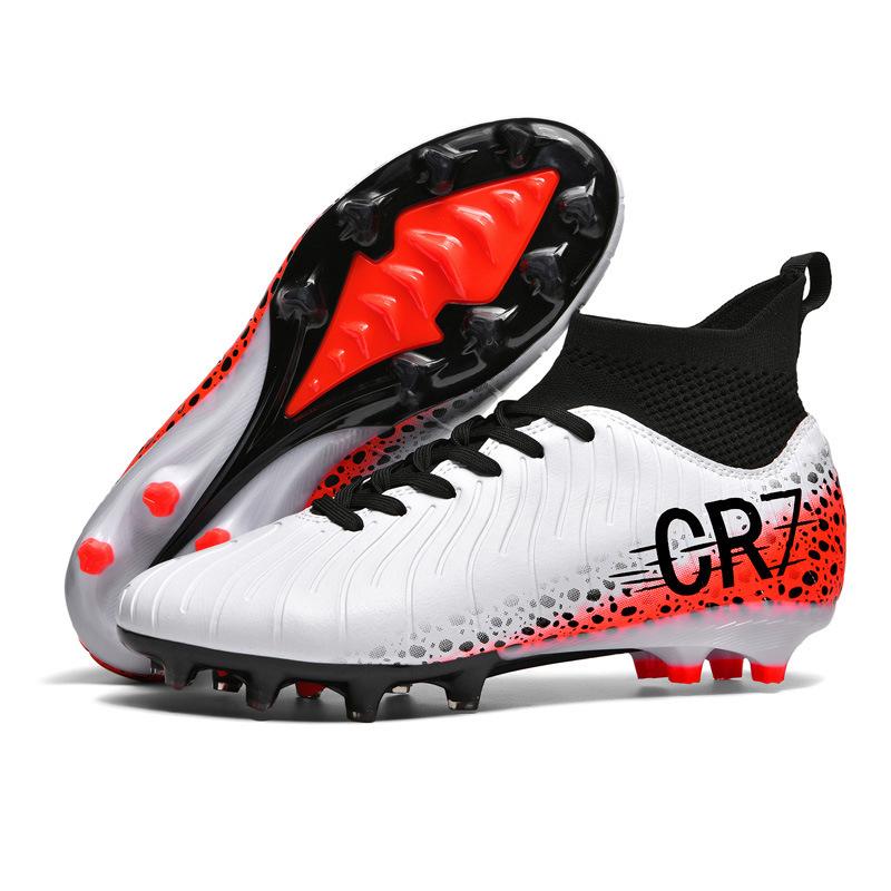 

Xiyin game high-top football training students shoes grass sports shoes 2025 boys and girls 45
