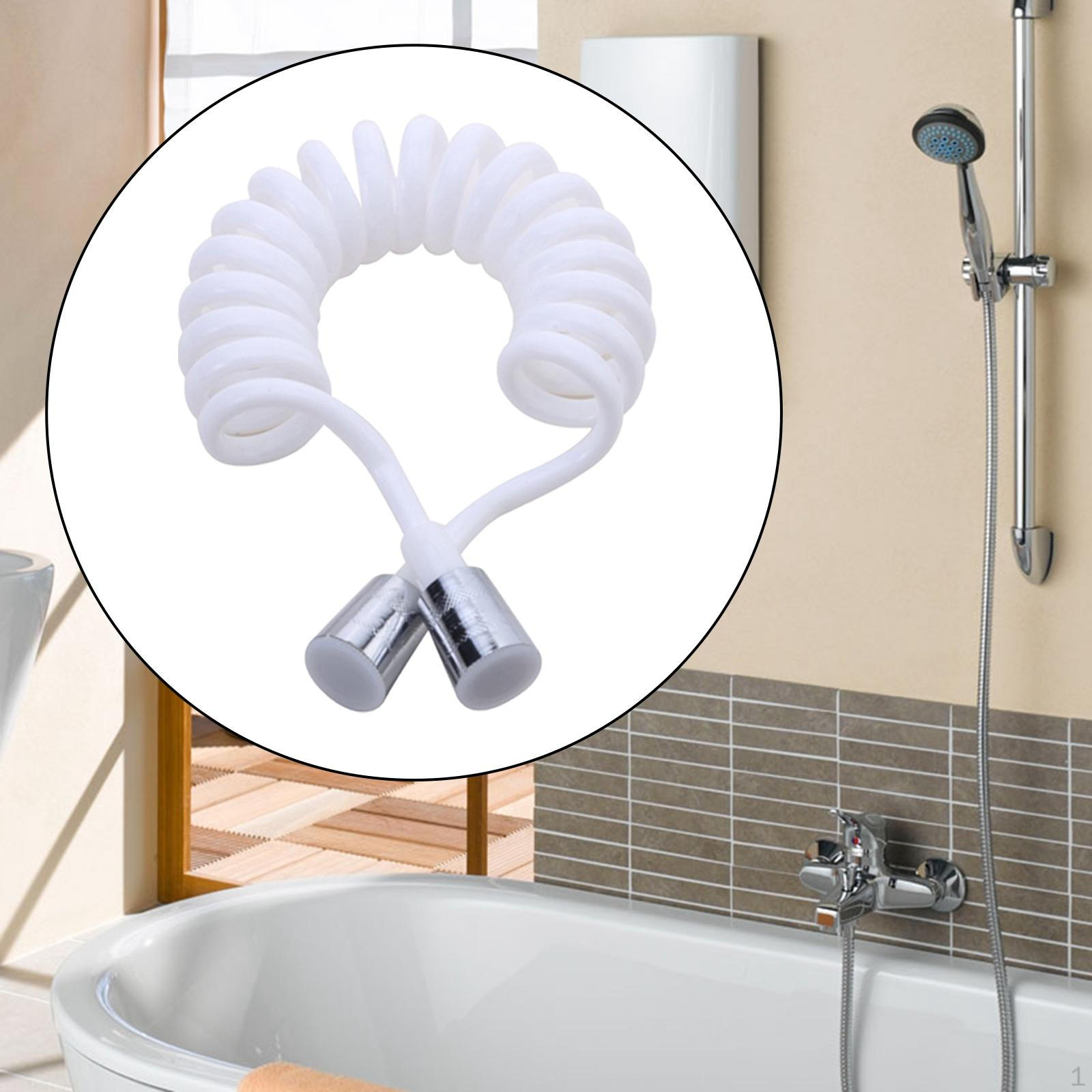 

Душевой шланг, гибкий телескопический шланг, портативная замена головки для дома, рука белый