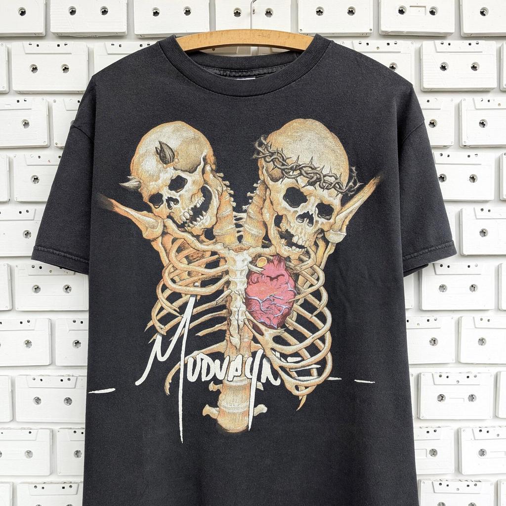 Vintage 2006 Mudvayne T-Shirt Alternative Progressive Nu Metal Hard Rock Band Merch Tee Size M