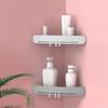 Non-stick Bathroom Shelf Suction Hook Corner Shelf Bathroom Storage Cabinet