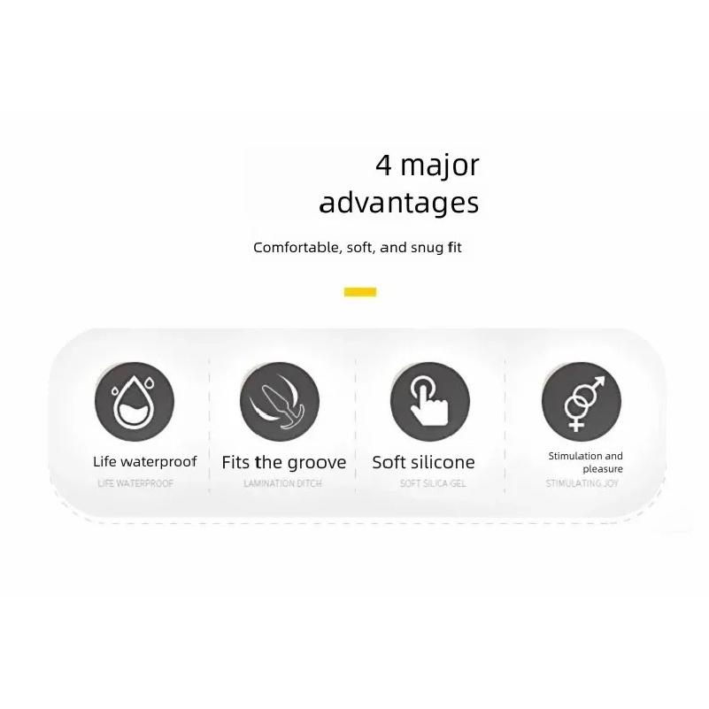 Wearable Anal Plug Beads Woman Sex Toys Silicone Butt Plug for Women Sex Shop Adult Toys for Men Tapon Dildo Anal Plug Women's