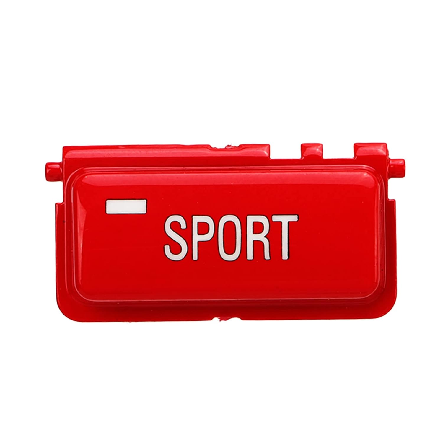 

Acouto Vehicle Sport Mode Switch Cover for M3 E46 1998‑2004 Car Interior Center Shift Panel Sport Button Modification Accessory Replacement (Red)