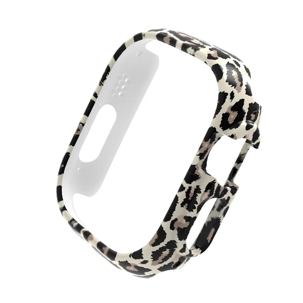 Matte Protective Cover for Apple Watch Ultra 2 PC Transparent Bumper Hard PC Frame Protector Case for Iwatch Ultra 49mm