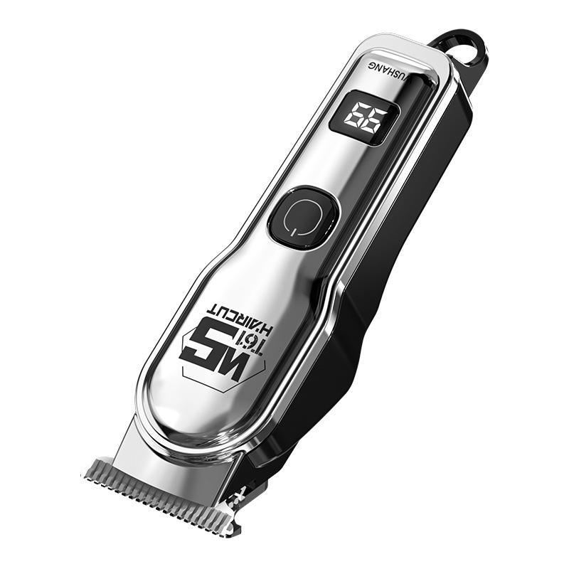 Professional Electric Hair Clipper & Trimmer with Oil Head Carving for Bald Heads
