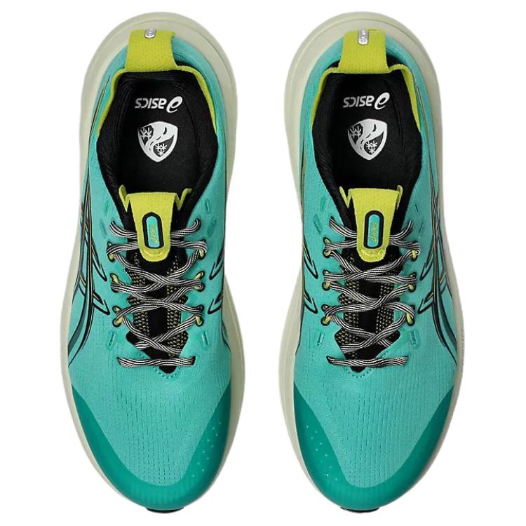 Asics Gel-Nimbus 28 Tr Comfortable Trail Running Shoes Men sneaker Aurora-Green Black 1011C216-300