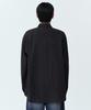 Musinsa Standard Relaxed Crinkle Herringbone Shirt [Black]
