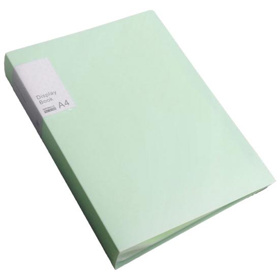 File Folder Double-sided High-Transparency Large Capacity Inner Pockets Multifunctional Sheet Protector with Plastic Sleeves A4 Paper Binder Portfolio