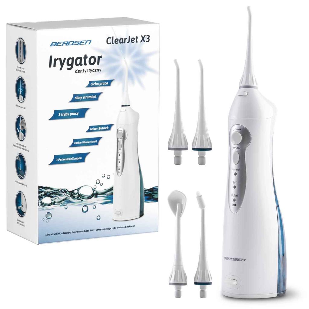 Berdsen ClearJet X3 Cordless Dental Irrigator