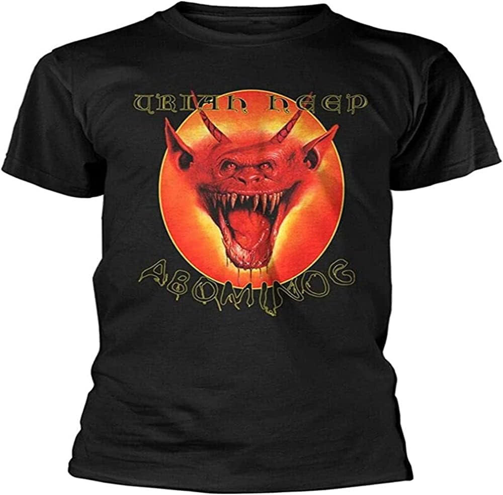 Men s Uriah Heep Abominog Men T Shirt Black 3XL чёрный