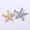 Retro French Alloy Starfish Brooch European and American Light Luxury Simple Gold Textured Ocean Series Corsage 2026