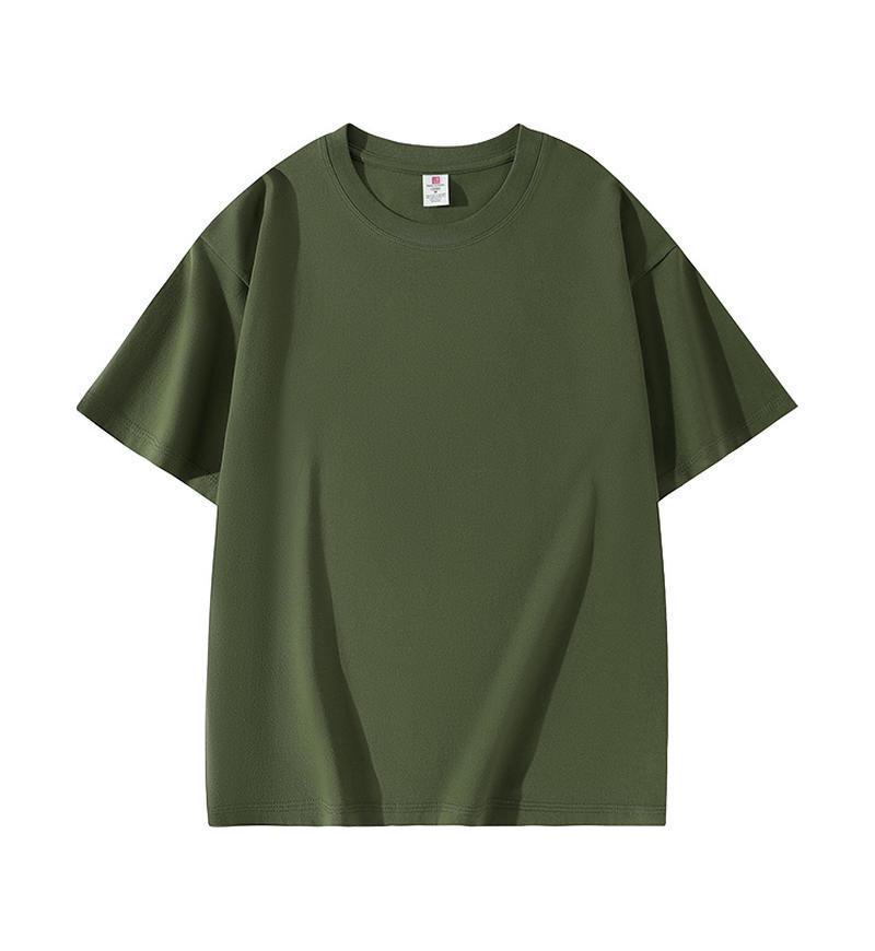 Korean Style 2025 Summer Pure Cotton Round Neck Short Sleeve Women's Casual T-shirt