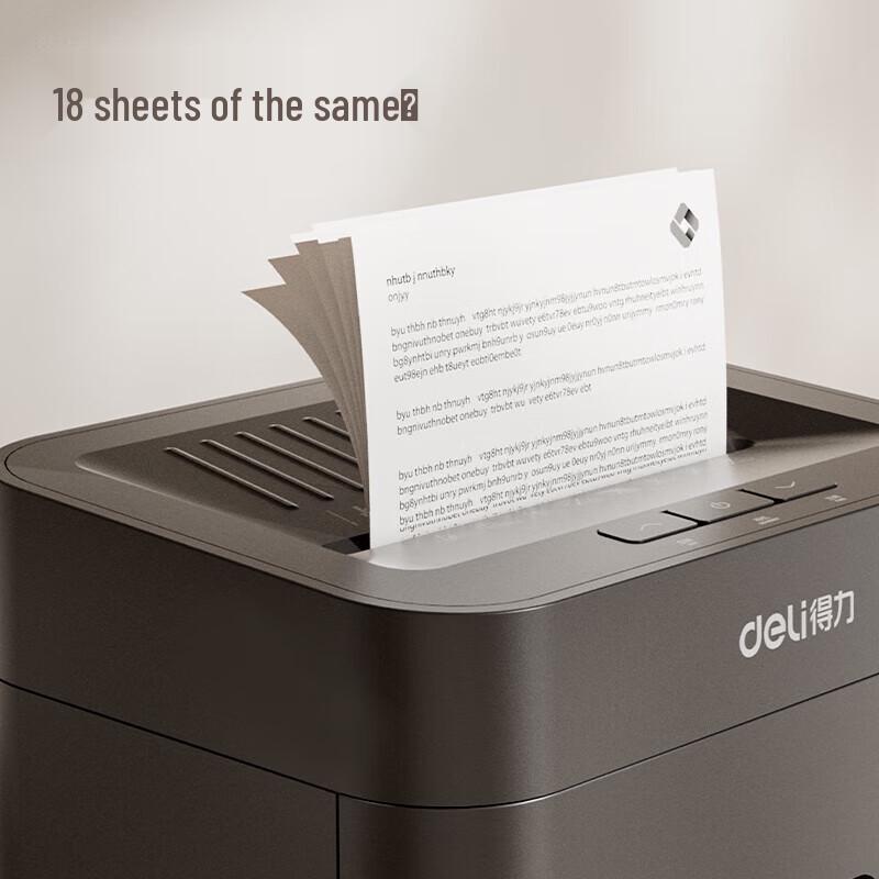 Deli GA762 Auto-Feed High-Security Cross-Cut Paper Shredder CN plug (adapter included)
