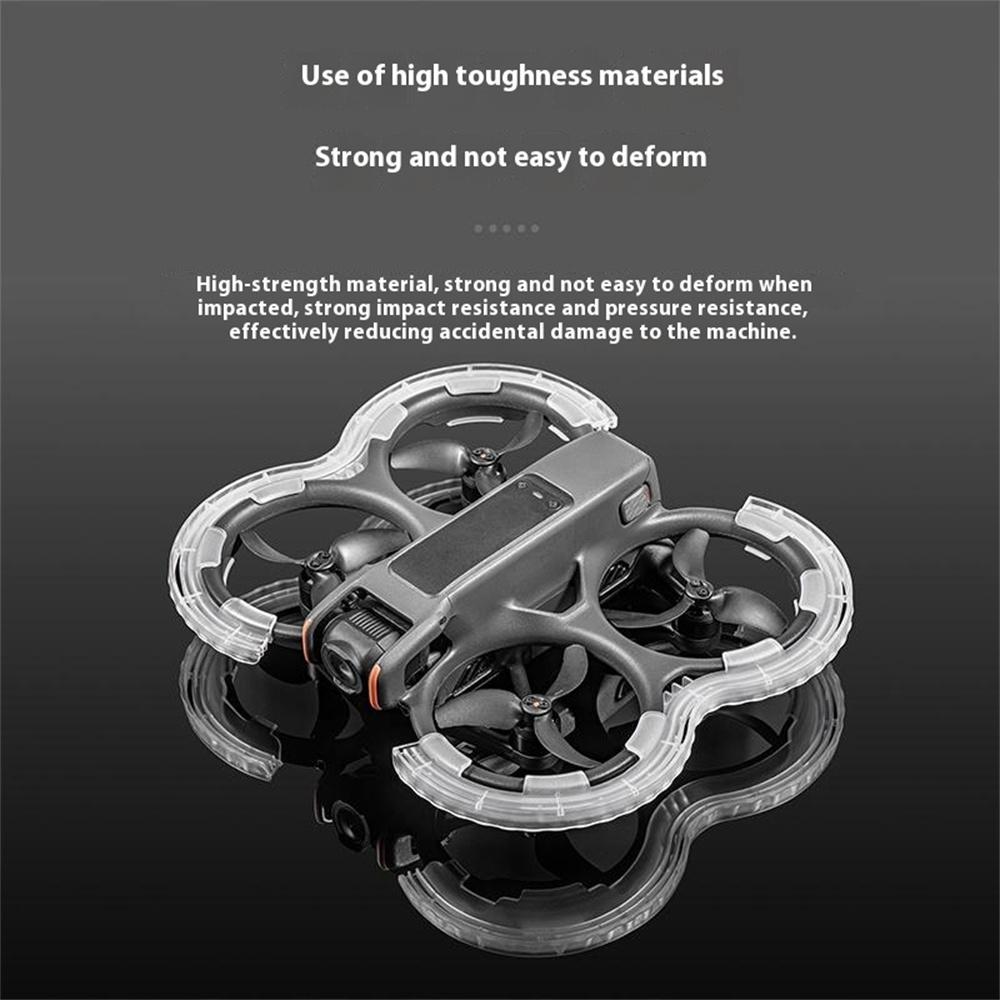 STARTRC 1151848 For DJI Avata 2 TPU Anti-Collision Bumper Ring Drone Propeller Guard Impact Protector