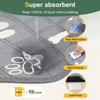1pcs Dog Pee Pad Reusable Washable Cat Urine Mat Car Seat Floor Sofa Four Layer Waterproof Puppy Cat Training Supplies Multi Purpose Pet Cushion