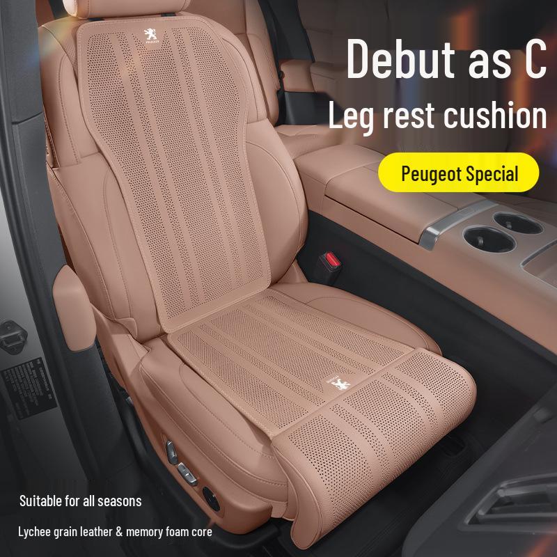 Past op autostoelen van Peugeot 2008, 3008, 4008; inclusief verlengde beensteunen voor bestuurder en passagier.