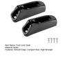 Cord Lock Cleat High Strength Reusable Wear Resistant Simple Installation Smooth Edge Burr Free Nylon Jam Cleat Self-lock