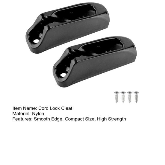 Zsinorrögzítő bak nagy szilárdságú újrafelhasználható kopásálló egyszerűen szerelhető sima él sorjamentes nylon önzáró