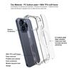 IMAK For iPhone 16 Pro Clear Case Compatible with MagSafe Shockproof PC+TPU Phone Cover