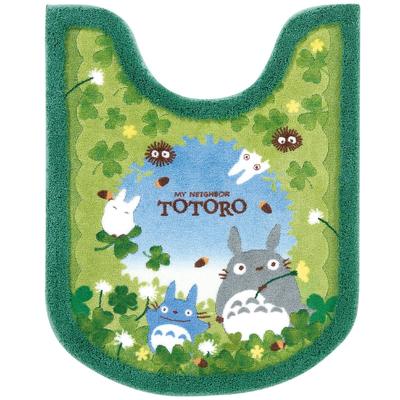 Senko My Neighbor Totoro Blue Sky Acorn Toilet Mat Long Length 78 X 60cm Green Totoro Made In Japan Antibacterial and Odor Resistant 34756 Approx.