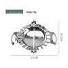 304 Stainless Steel Dumpling Maker Kit: Mold, Filling Spoon, Skin Cutter
