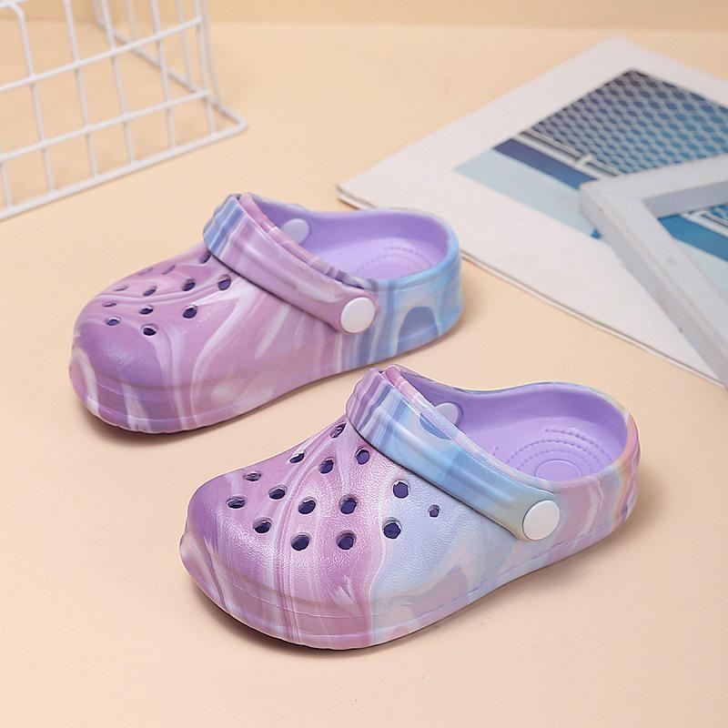 

Летние детские пляжные сандалии Shell Hole Beach Sandals 2024 года – модная и трендовая обувь для детей Size 27 (17.1cm)