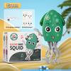 Electric Dancing Squid Octopus Dancer Novelty  Fidget Toys Luminous Music Baby Crawling  Toys Games For Kids Children Pets Cats