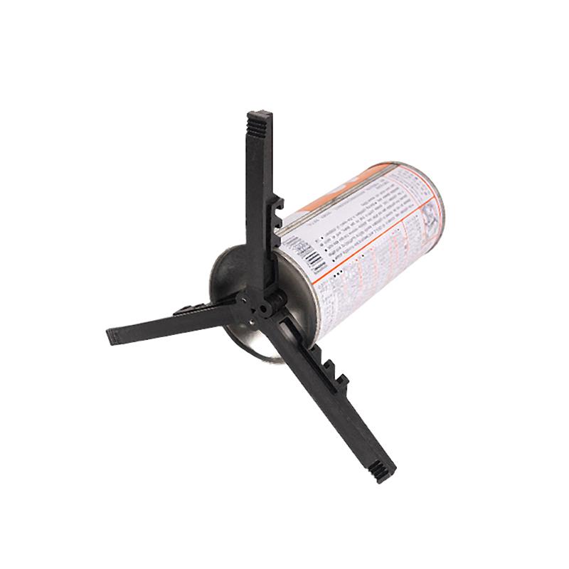 Portable Foldable Gas Bottle Tripod Stand Outdoor Camping Gas Tank Bracket Foldable Canister Tripod Stand Base For Gas Cartridge