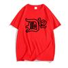D12 Band Printing T-shirt Grunge Hip Hop Unisex Streetwear Cotton Short Sleeve Male T Shirt Summer Round Neck Mens Tshirt Print