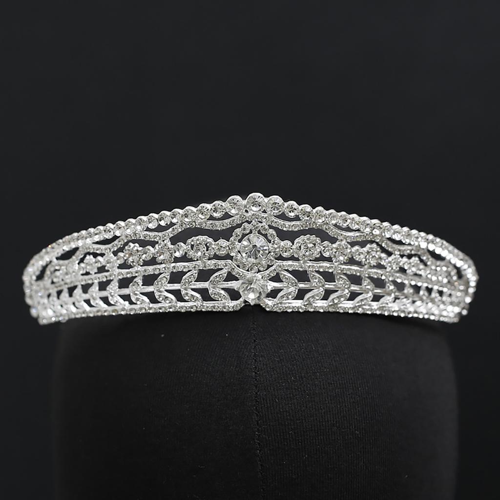 Crown Tiara Bridal High End Rhinestone Crown Luxury Wedding Wedding Dress Crown Birthday Dinner Crown Tiara