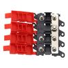 Distribution Block 1 in 3 out 3-way Fuse Holder With Fuse 30A 60A 100A
