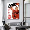 Plakát a tisky Anime Slam Dunk Japonsko Film Malba na plátně Hrát basketbal Nástěnný obraz pro chlapce Dětský pokoj Domácí dekorace