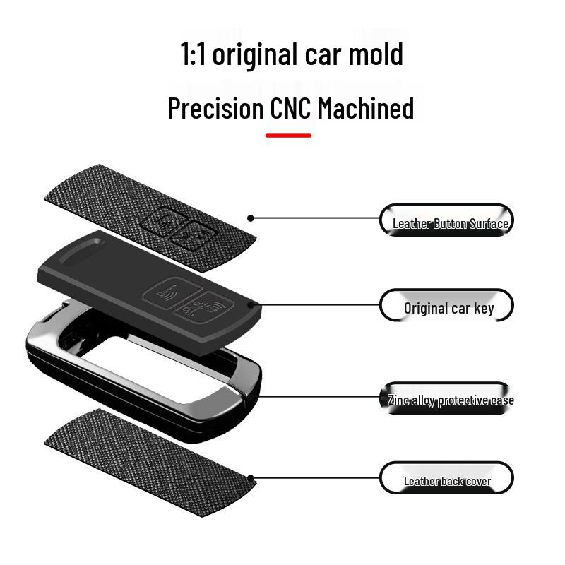 Compatible Key Cover and Keychain for Xin Dazhou NS150GX, Forsa 350, Lie Xing 125LA, PCX150