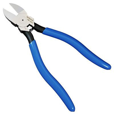 Fujiya Plastic Straight Blade with Nippers, Spring, 185mm, FPN-185FS