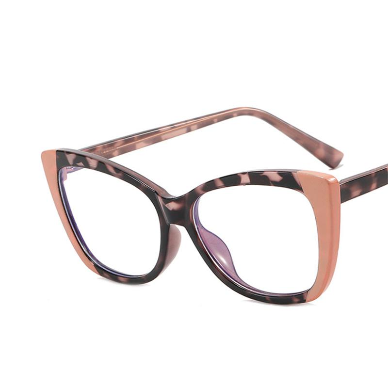 

Оптическая оправа для очков Cat Eye с защитой от синего света, модная квадратная оправа для очков для компьютера, женская, мужская, ретро очки