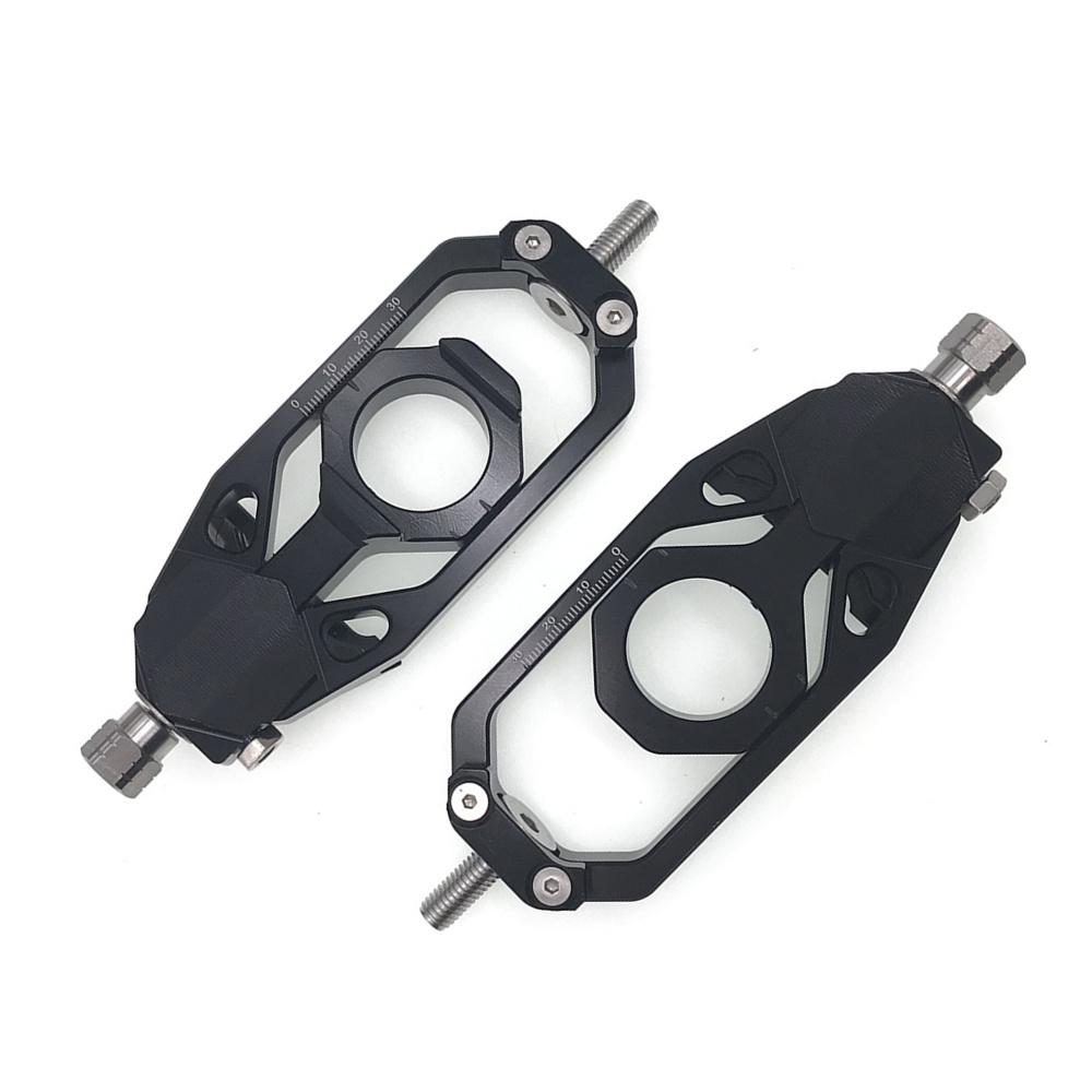 2x Rear Axle Block Chain Adjuster For Yamaha Tmax530 2017-2019 Tmax560 2020-2025
