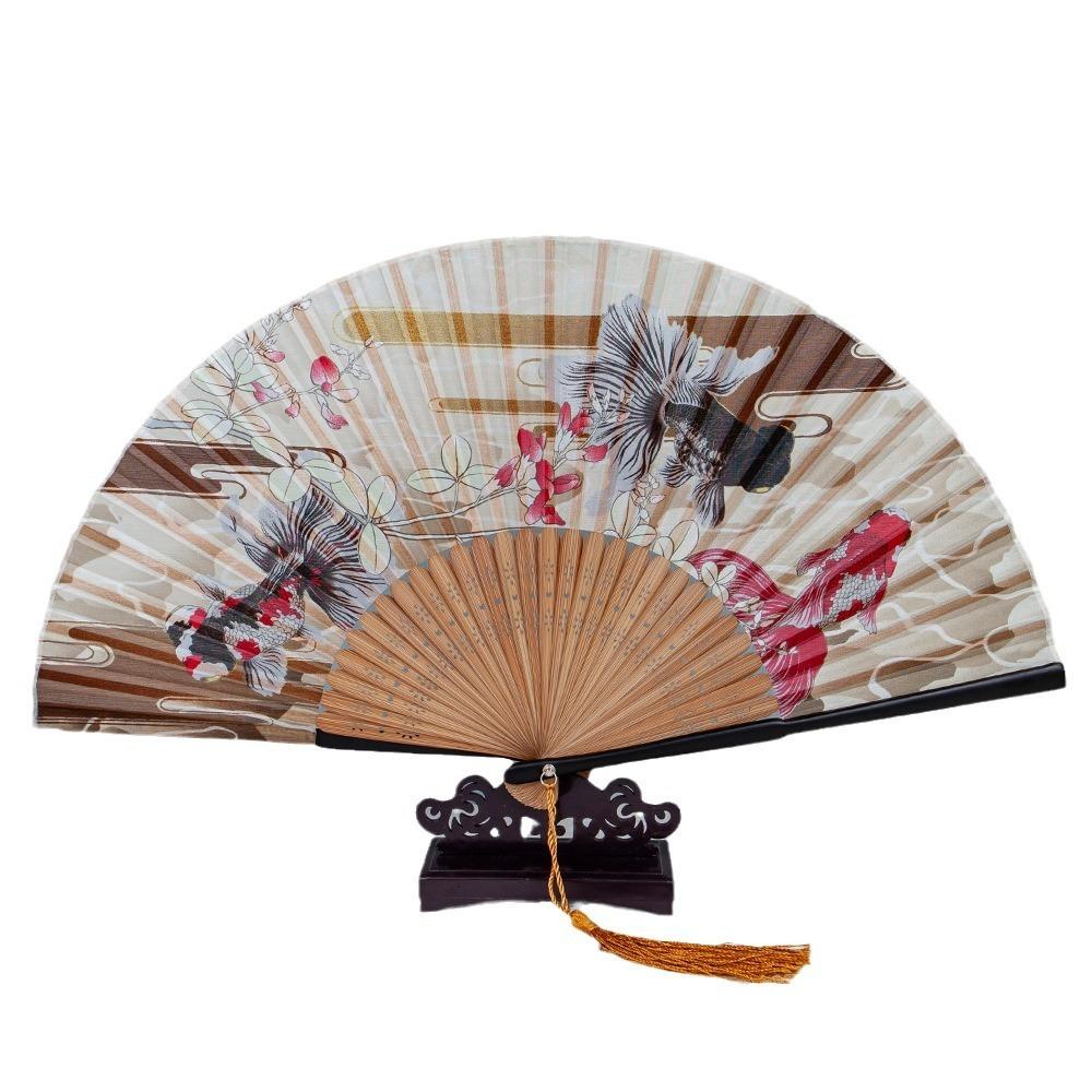 Traditionelles Handwerk Chinesischer Stil Faltfächer Hanfu Tanzfächer Heimdekoration Ornament Handwerk