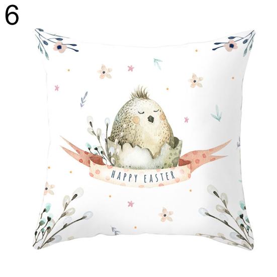 Talos Ostern Cartoon Kaninchen Bicyle Wurfkissenbezug Fall Kissen Home Sofa Auto Dekor