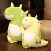 Cute Geometric Dinosaur Doll Plush Toy Girl Bed Sleeping Pinch Pillow Children Soothing Doll Rag Doll