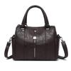 Fashi Big Leather Tote Bag For Women Large Capacity Retro Shoulder Bags Soft Leather Crossbody Handbags Large Lady Shopper Bag