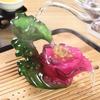 Zhaocai-Color Changing Lotus Tea Pets, Resin Small Ornament, Creative Mini Kung Fu Tea Set Accessories, Boutique Decoration, 1Pc